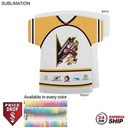 24 Hr Express Ship - Jersey Shape Microfiber Keepsake Towel, Sublimated Front Side (17"x18")