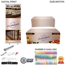48Hr Quick Ship-Most Popular Trade Show Package, Premium Retractable Banner + Sublimated Tablecloth