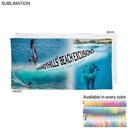 Plush and Soft Velour Terry Cotton Blend Branding Towel, Sublimated Graphics Edge to Edge (30"x60")