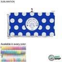 72 Hr Fast Ship - Oversized Golf Towel in Soft Velour Terry w/Black Hook, Sublimated