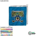 72 Hr Fast Ship - Microfiber Dri-Lite Terry Rally, Sweat, Skate Towel, Sublimated (15"x15")