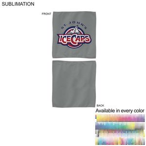 [SU609-26] Colored Microfiber Dri-Lite Terry Rally, Sports, Skate Towel, Sublimated Edge to Edge 2 Side 15"x15"
