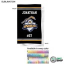 72 Hr Fast Ship - Team Towel in Microfiber Dri-lite Terry, Sublimated Sports Towel (15"x25")
