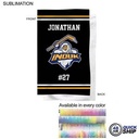 48Hr Quick Ship - Team Towel in Microfiber Dri-lite Terry, Sublimated Sports Towel (15"x25")