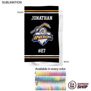 [SU614-21] 24 Hr Express Ship - Team Towel in Microfiber Dri-lite Terry, Sublimated Sports Towel (15"x25")