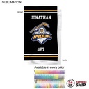 24 Hr Express Ship - Team Towel in Microfiber Dri-lite Terry, Sublimated Sports Towel (15"x25")