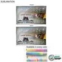 72 Hr Fast Ship - Microfiber Dri-lite Terry Branding Towel, Sublimated Edge to Edge 2 Side (15"x25")