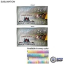 48Hr Quick Ship-Microfiber Dri-lite Terry Branding Towel, Sublimated Edge to Edge 2 sides (15"x25")