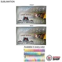 24 Hr Express Ship-Microfiber Dri-lite Terry Branding Towel, Sublimated Edge to Edge 2 Side (15"x25"