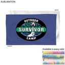 "Survivor" Themed Sublimated Microfiber Sports Hand Towel (15"x25")
