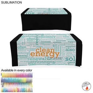 [SU620] Sublimated Wider Table Runner, Covers Front and Top of the Table (60"x60")