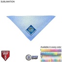 48 Hr Quick Ship - Small Dog Bandana, Stitched Edges, Sublimated Edge to Edge (14"x14"x20")