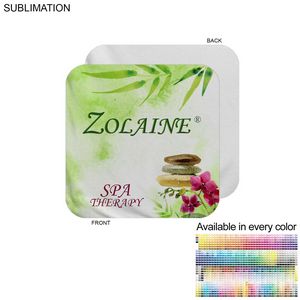 [SU627] Plush and Soft Velour Terry Cotton Blend Face Cloth, Sublimated Graphics Edge to Edge (12"x12")
