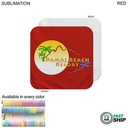 72 Hr Fast Ship - Plush and Soft Velour Terry Cotton Blend Face Cloth, Sublimated (12"x12")