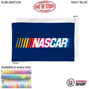 [SU628-11] 24 Hr Express Ship-Plush and Soft Velour Terry Cotton Blend Sports, Sweat Towel, Sublimated 12"x18"