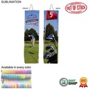 72 Hr Fast Ship - Plush Velour Terry Cotton blend Golf Towel, Trifold (5"x18")