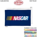 Plush, Soft Velour Terry Cotton Blend Colored Sports, Sweat Towel, Sublimated Edge to Edge (12"x18")