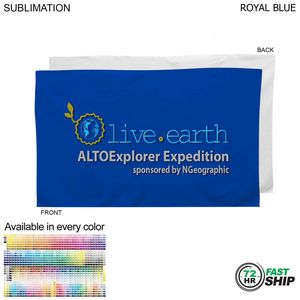 [SU629-5] 72 Hr Fast Ship - Plush Velour Terry Cotton Blend Colored Hand, Fitness Towel, Sublimated (15"x25")