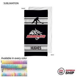 [SU631-11] 24 Hr Express Ship - Team Towel in Plush and Soft Velour Terry Cotton Blend (24"x48")