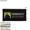 Colored Plush and Soft Velour Terry Cotton Blend Beach Pool Towel, Sublimated Edge to Edge (24"x48")