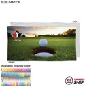 24 Hr Express Ship - Golf Caddie Towel, Extra Large, in Plush Velour Terry, Sublimated (24"x48")