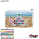 24 Hr Express Ship - Plush and Soft Velour Terry Cotton Blend Beach Towel (35"x60")