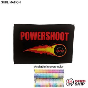 [SU647-10] 24 Hr Express Ship - Microfiber Moisture Wicking, Cooling, Sports Suede Towel, Sublimated (12"x18")