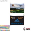 24 Hr Express Ship - Microfiber Suede Shammy Golf Towel, Nofold Grommet and Hook, Sublimated (12"x18