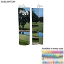 Microfiber Suede Shammy Golf Towel, Trifold Grommet & Hook, Sublimated (12"x18")