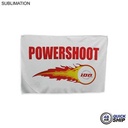 48Hr Quick Ship-Microfiber Moisture Wicking, Cooling, Sport, White Suede Towel, Sublimated (12"x18")