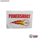 24Hr Express Ship-Microfiber Moisture Wicking, Cooling, Sports, White Towel, Sublimated (12"x18")