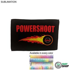 [SU647-8] 72 Hr Fast Ship - Microfiber Moisture Wicking, Cooling, Sports Suede Towel, Sublimated (12"x18")