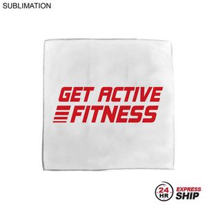 [SU648-12] 24 Hr Express Ship - Microfiber Moisture Wicking, Cooling, Sweat, Suede Towel, Sublimated (15"x15")