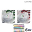 48Hr Quick Ship - Microfiber Dri-Lite Suede Shammy Cooling 2-Tone Towel, Sublimated 2 Side (15"x15")
