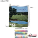 24Hr Express Ship- Microfiber Suede Shammy Golf Towel, Sublimated (15"x15")