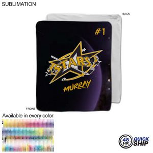 [SU653-15] 48 Hr Quick Ship - Team Blanket in Ultra Soft and Smooth Microfleece, Couch Size (50"x60")