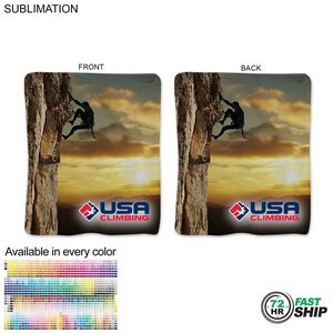 [SU653-17] 72 Hr Fast Ship - Ultra Soft and Smooth Microfleece Blanket, Sublimated (50"x60")