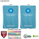 72 Hr Fast Ship - Ultra Soft and Smooth Microfleece Baby Blanket, Sublimated (30"x40")
