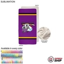 24Hr Express Ship - Sherpa Faux Wool Lined Micro Mink Throw, Sublimated Edge to Edge 1 Side (30"x60)