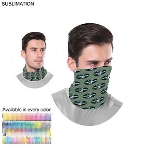 [SU674-8] "Survivor" Themed Sublimated Neck Gaiters, Moisture wicking fabric, 4 Way Stretch, hemmed
