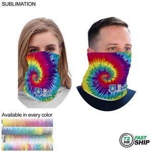 [SU675-2] 72 Hr Fast Ship - Sublimated BEST VALUE lightweight Seamless Neck Gaiter (In stock)