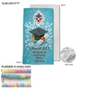 Graduation Blanket in Plush and cozy Mink Flannel Fleece, Stadium Size (30"x60")