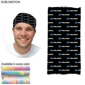 [SU687-10] Sublimated Multifunction 2-Ply Tubular WINTER Headwear (Fandanna Bandanna)