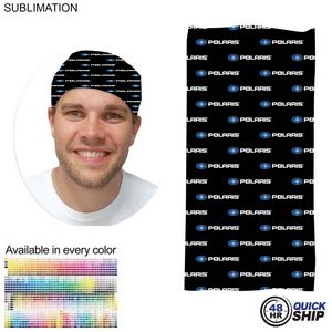 [SU687-12] 48 Hr Quick Ship - Sublimated Multifunction 2-Ply Tubular WINTER Headwear (Fandana Bandanna)