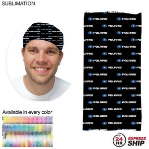 [SU687-13] 24 Hr Express Ship - Sublimated Multifunction 2-Ply Tubular WINTER Headwear (Fandana Bandanna)