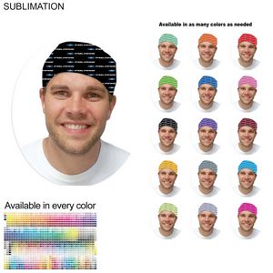 [SU687-14] Team Building Sublimated Multifunction 2-Ply WINTER Tubular Headwear, Available in all Colors