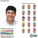 72 Hr Fast Ship - Team Building Sublimated Multifunction 2-Ply WINTER Tubular Headwear