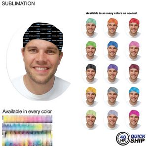 [SU687-16] 48 Hr Quick Ship - Team Building Sublimated Multifunction 2-Ply WINTER Tubular Headwear
