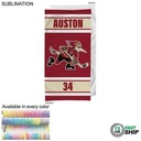 72 Hr Fast Ship - Team Towel in HEAVIER Plush and Soft Velour Terry Cotton Blend, (30"x60")