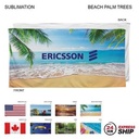 24 Hr Express Ship-Stock Design Sublimated, Heavier Weight, Plush Velour Terry Beach Towel (30"x60")